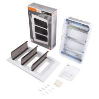 Бокс модульный встраив. PDB/R 1036 WH (ЩРВ-П-36) IP41 пластик. Pro JazzWay 5071780 ТехноИмпульс
