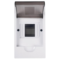 Бокс модульный накладной PDB/W 1004 WH (ЩРН-П- 4) IP41 пластик. Pro JazzWay 5071643 ТехноИмпульс