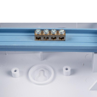 Бокс модульный накладной PDB/W 1004 WH (ЩРН-П- 4) IP41 пластик. Pro JazzWay 5071643 ТехноИмпульс
