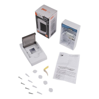 Бокс модульный накладной PDB/W 1004 WH (ЩРН-П- 4) IP41 пластик. Pro JazzWay 5071643 ТехноИмпульс