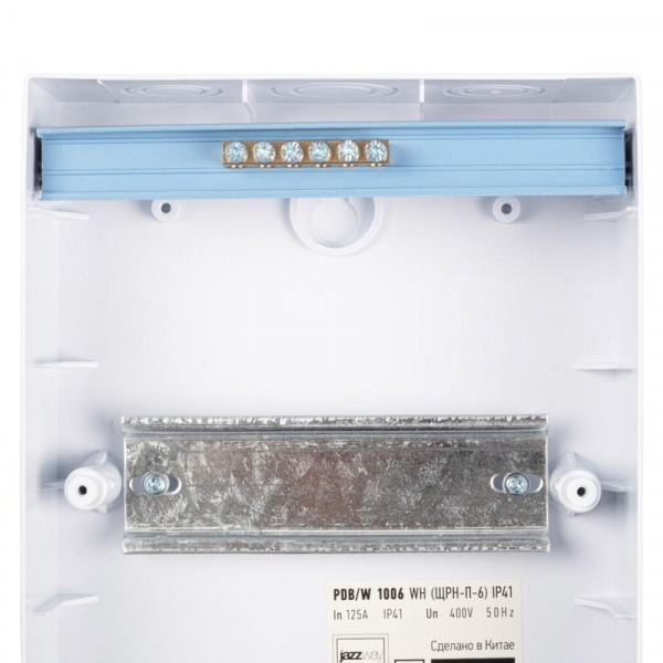 Бокс модульный накладной PDB/W 1006 WH (ЩРН-П- 6) IP41 пластик. Pro JazzWay 5071650 ТехноИмпульс