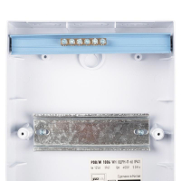 Бокс модульный накладной PDB/W 1006 WH (ЩРН-П- 6) IP41 пластик. Pro JazzWay 5071650 ТехноИмпульс
