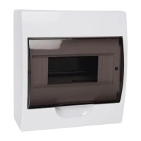 Бокс модульный накладной PDB/W 1008 WH (ЩРН-П- 8) IP41 пластик. Pro JazzWay 5071667 ТехноИмпульс