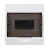Бокс модульный накладной PDB/W 1008 WH (ЩРН-П- 8) IP41 пластик. Pro JazzWay 5071667 ТехноИмпульс