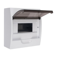 Бокс модульный накладной PDB/W 1008 WH (ЩРН-П- 8) IP41 пластик. Pro JazzWay 5071667 ТехноИмпульс