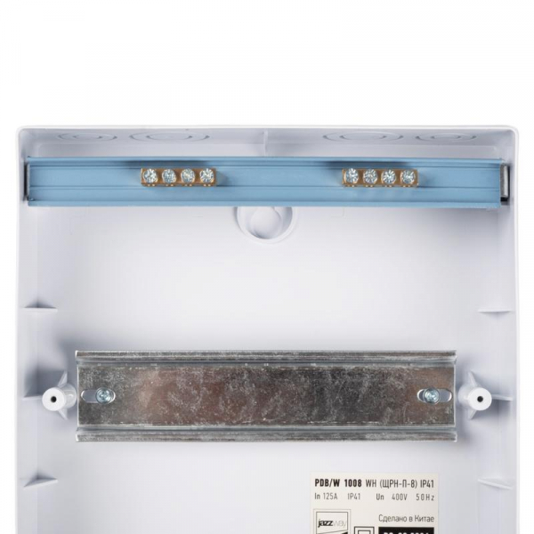 Бокс модульный накладной PDB/W 1008 WH (ЩРН-П- 8) IP41 пластик. Pro JazzWay 5071667 ТехноИмпульс