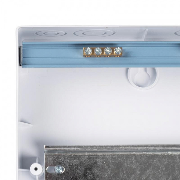 Бокс модульный накладной PDB/W 1008 WH (ЩРН-П- 8) IP41 пластик. Pro JazzWay 5071667 ТехноИмпульс