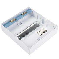 Бокс модульный накладной PDB/W 1008 WH (ЩРН-П- 8) IP41 пластик. Pro JazzWay 5071667 ТехноИмпульс