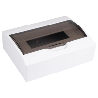 Бокс модульный накладной PDB/W 1012 WH (ЩРН-П-12) IP41 пластик. Pro JazzWay 5071674 ТехноИмпульс