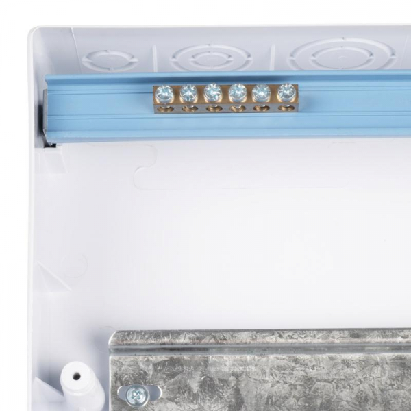 Бокс модульный накладной PDB/W 1012 WH (ЩРН-П-12) IP41 пластик. Pro JazzWay 5071674 ТехноИмпульс