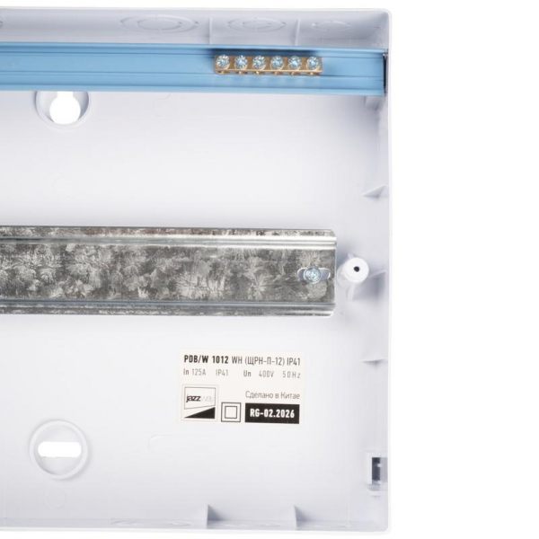 Бокс модульный накладной PDB/W 1012 WH (ЩРН-П-12) IP41 пластик. Pro JazzWay 5071674 ТехноИмпульс
