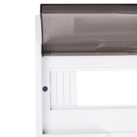 Бокс модульный накладной PDB/W 1012 WH (ЩРН-П-12) IP41 пластик. Pro JazzWay 5071674 ТехноИмпульс