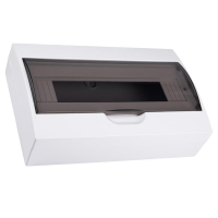 Бокс модульный накладной PDB/W 1015 WH (ЩРН-П-15) IP41 пластик. Pro JazzWay 5071711 ТехноИмпульс