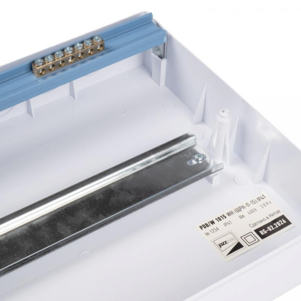 Бокс модульный накладной PDB/W 1015 WH (ЩРН-П-15) IP41 пластик. Pro JazzWay 5071711 ТехноИмпульс