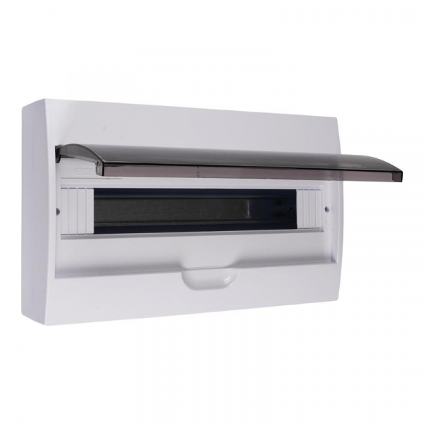 Бокс модульный накладной PDB/W 1018 WH (ЩРН-П-18) IP41 пластик. Pro JazzWay 5071681 ТехноИмпульс
