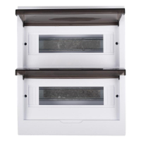 Бокс модульный накладной PDB/W 1024 WH (ЩРН-П-24) IP41 пластик. Pro JazzWay 5071698 ТехноИмпульс