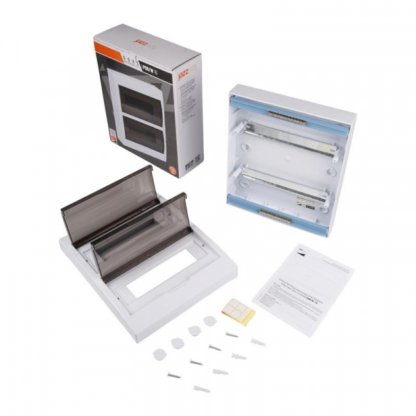 Бокс модульный накладной PDB/W 1024 WH (ЩРН-П-24) IP41 пластик. Pro JazzWay 5071698 ТехноИмпульс