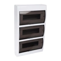 Бокс модульный накладной PDB/W 1036 WH (ЩРН-П-36) IP41 пластик. Pro JazzWay 5071704 ТехноИмпульс