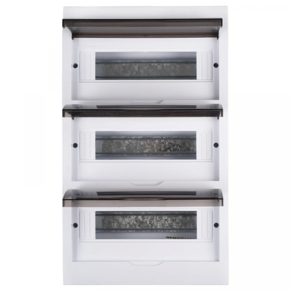Бокс модульный накладной PDB/W 1036 WH (ЩРН-П-36) IP41 пластик. Pro JazzWay 5071704 ТехноИмпульс