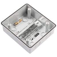 Бокс модульный накладной PDB/W 3005 GR (ЩРН-ПГ- 5) IP65 пластик. Pro JazzWay 5071964 ТехноИмпульс