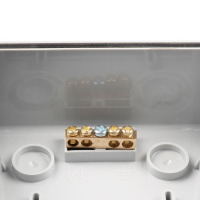 Бокс модульный накладной PDB/W 3005 GR (ЩРН-ПГ- 5) IP65 пластик. Pro JazzWay 5071964 ТехноИмпульс