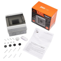 Бокс модульный накладной PDB/W 3005 GR (ЩРН-ПГ- 5) IP65 пластик. Pro JazzWay 5071964 ТехноИмпульс