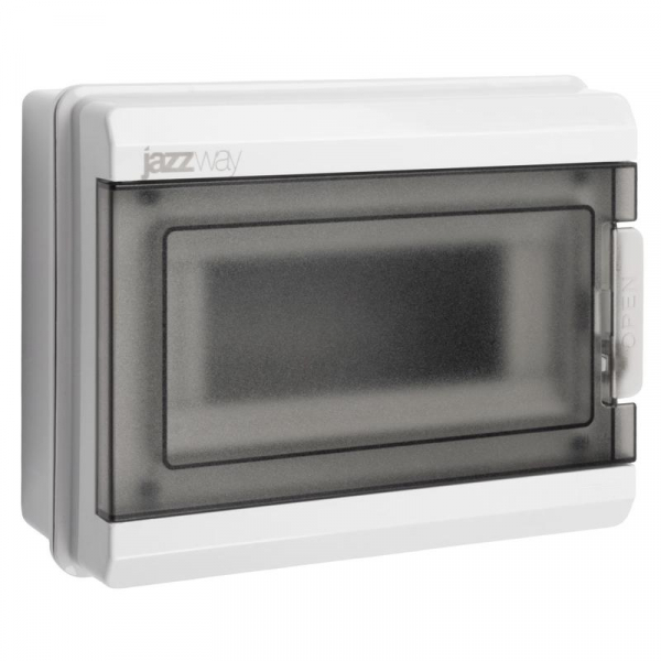 Бокс модульный накладной PDB/W 3008 GR (ЩРН-ПГ- 8) IP65 пластик. Pro JazzWay 5071988 ТехноИмпульс