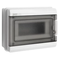 Бокс модульный накладной PDB/W 3008 GR (ЩРН-ПГ- 8) IP65 пластик. Pro JazzWay 5071988 ТехноИмпульс