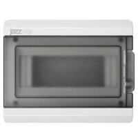 Бокс модульный накладной PDB/W 3008 GR (ЩРН-ПГ- 8) IP65 пластик. Pro JazzWay 5071988 ТехноИмпульс