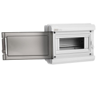 Бокс модульный накладной PDB/W 3008 GR (ЩРН-ПГ- 8) IP65 пластик. Pro JazzWay 5071988 ТехноИмпульс