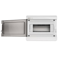 Бокс модульный накладной PDB/W 3008 GR (ЩРН-ПГ- 8) IP65 пластик. Pro JazzWay 5071988 ТехноИмпульс
