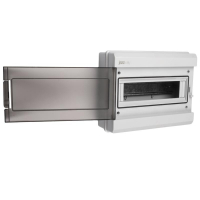Бокс модульный накладной PDB/W 3012 GR (ЩРН-ПГ-12) IP65 пластик. Pro JazzWay 5072008 ТехноИмпульс
