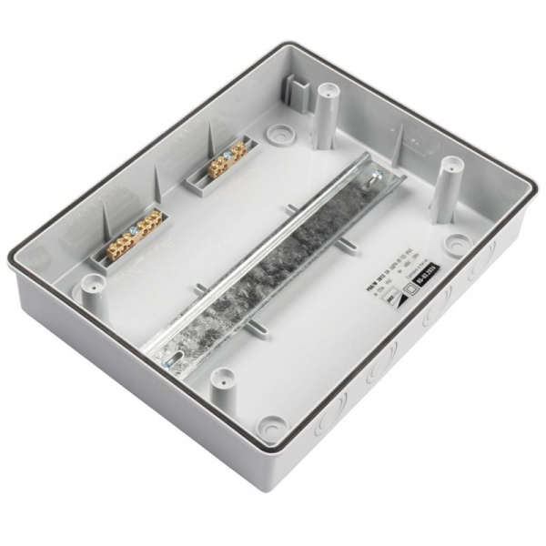 Бокс модульный накладной PDB/W 3012 GR (ЩРН-ПГ-12) IP65 пластик. Pro JazzWay 5072008 ТехноИмпульс