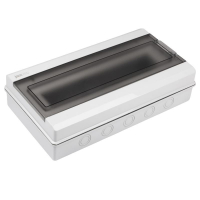 Бокс модульный накладной PDB/W 3018 GR (ЩРН-ПГ-18) IP65 пластик. Pro JazzWay 5072022 ТехноИмпульс