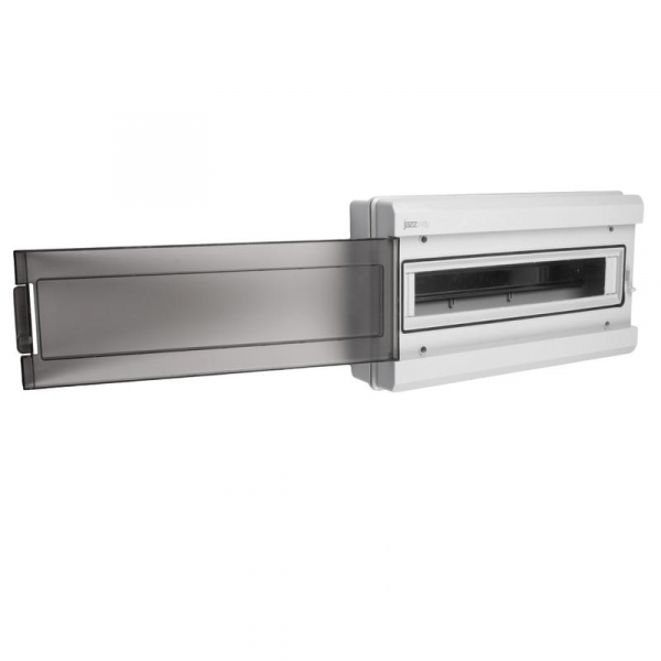 Бокс модульный накладной PDB/W 3018 GR (ЩРН-ПГ-18) IP65 пластик. Pro JazzWay 5072022 ТехноИмпульс