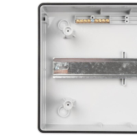 Бокс модульный накладной PDB/W 3018 GR (ЩРН-ПГ-18) IP65 пластик. Pro JazzWay 5072022 ТехноИмпульс