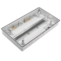 Бокс модульный накладной PDB/W 3018 GR (ЩРН-ПГ-18) IP65 пластик. Pro JazzWay 5072022 ТехноИмпульс