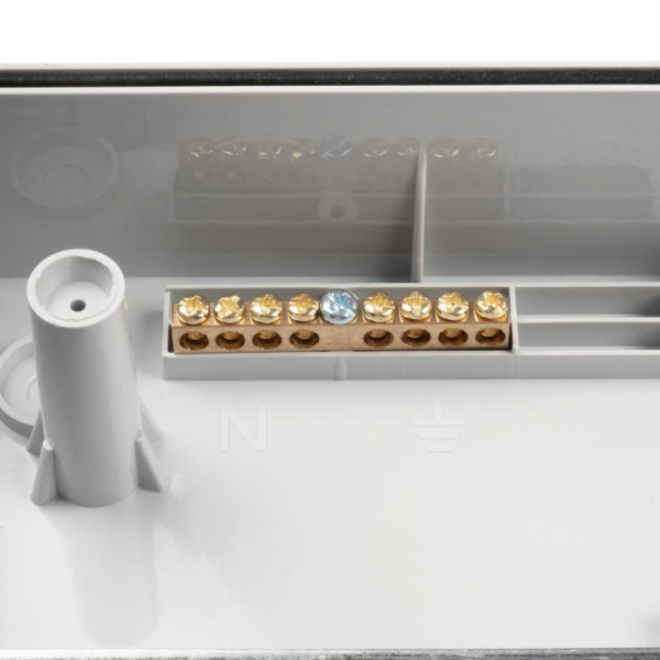 Бокс модульный накладной PDB/W 3018 GR (ЩРН-ПГ-18) IP65 пластик. Pro JazzWay 5072022 ТехноИмпульс