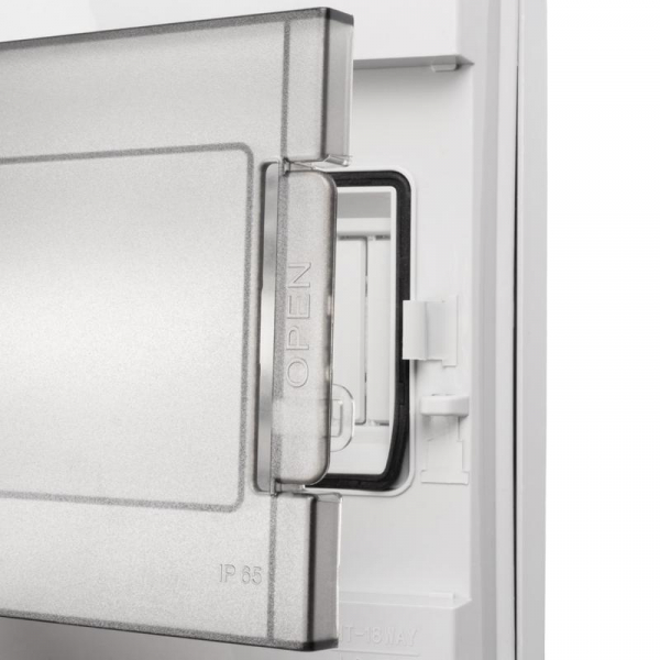 Бокс модульный накладной PDB/W 3018 GR (ЩРН-ПГ-18) IP65 пластик. Pro JazzWay 5072022 ТехноИмпульс