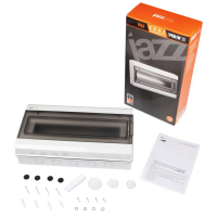 Бокс модульный накладной PDB/W 3018 GR (ЩРН-ПГ-18) IP65 пластик. Pro JazzWay 5072022 ТехноИмпульс