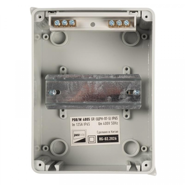 Бокс модульный накладной PDB/W 4005 GR (ЩРН-ПГ- 5) IP65 пластик. Pro JazzWay 5072053 ТехноИмпульс