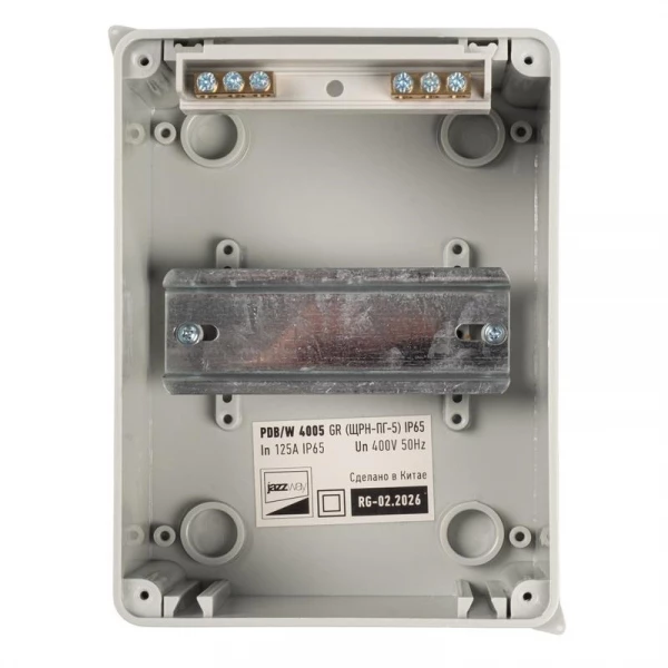 Бокс модульный накладной PDB/W 4005 GR (ЩРН-ПГ- 5) IP65 пластик. Pro JazzWay 5072053 ТехноИмпульс