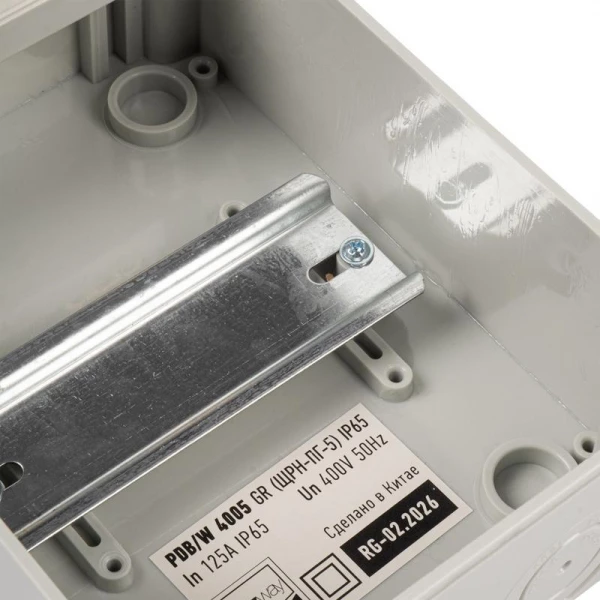 Бокс модульный накладной PDB/W 4005 GR (ЩРН-ПГ- 5) IP65 пластик. Pro JazzWay 5072053 ТехноИмпульс