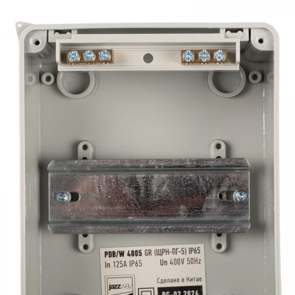 Бокс модульный накладной PDB/W 4005 GR (ЩРН-ПГ- 5) IP65 пластик. Pro JazzWay 5072053 ТехноИмпульс
