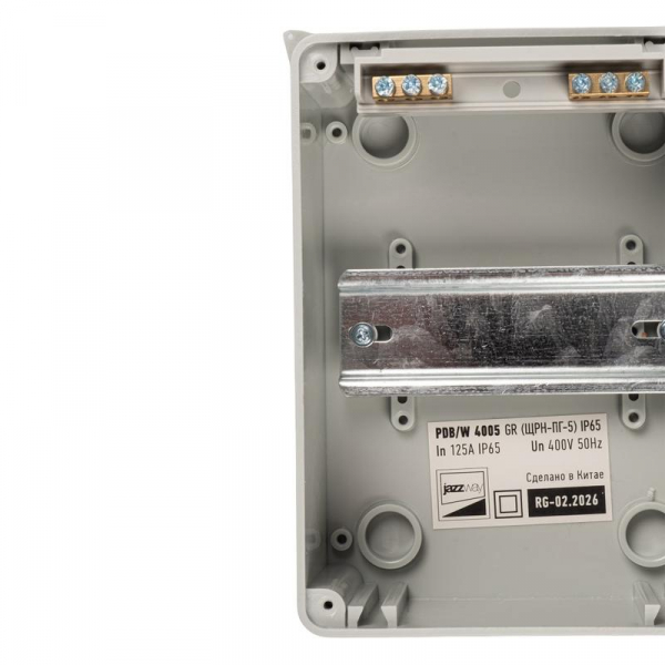 Бокс модульный накладной PDB/W 4005 GR (ЩРН-ПГ- 5) IP65 пластик. Pro JazzWay 5072053 ТехноИмпульс