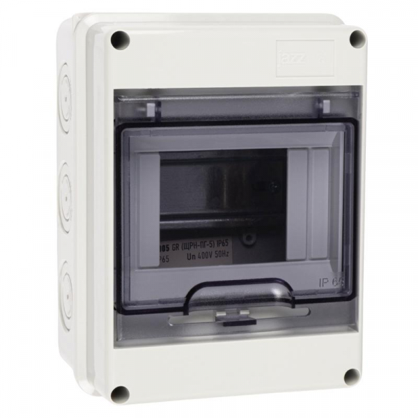 Бокс модульный накладной PDB/W 4005 GR (ЩРН-ПГ- 5) IP65 пластик. Pro JazzWay 5072053 ТехноИмпульс