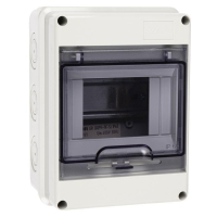 Бокс модульный накладной PDB/W 4005 GR (ЩРН-ПГ- 5) IP65 пластик. Pro JazzWay 5072053 ТехноИмпульс
