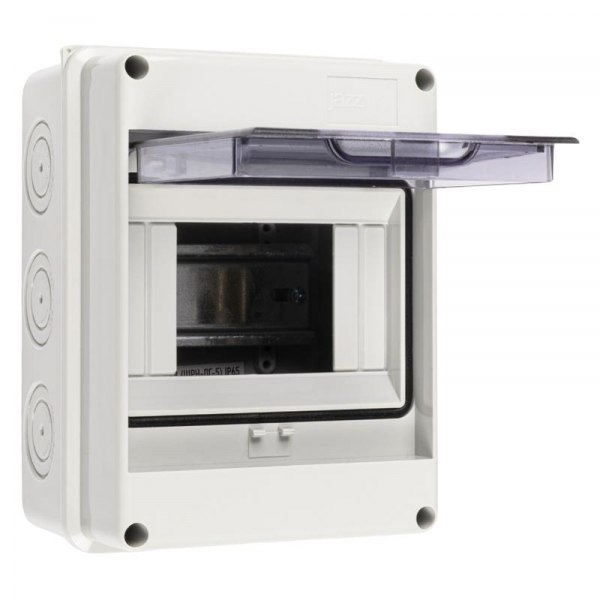 Бокс модульный накладной PDB/W 4005 GR (ЩРН-ПГ- 5) IP65 пластик. Pro JazzWay 5072053 ТехноИмпульс