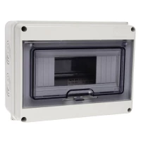 Бокс модульный накладной PDB/W 4008 GR (ЩРН-ПГ- 8) IP65 пластик. Pro JazzWay 5072060 ТехноИмпульс