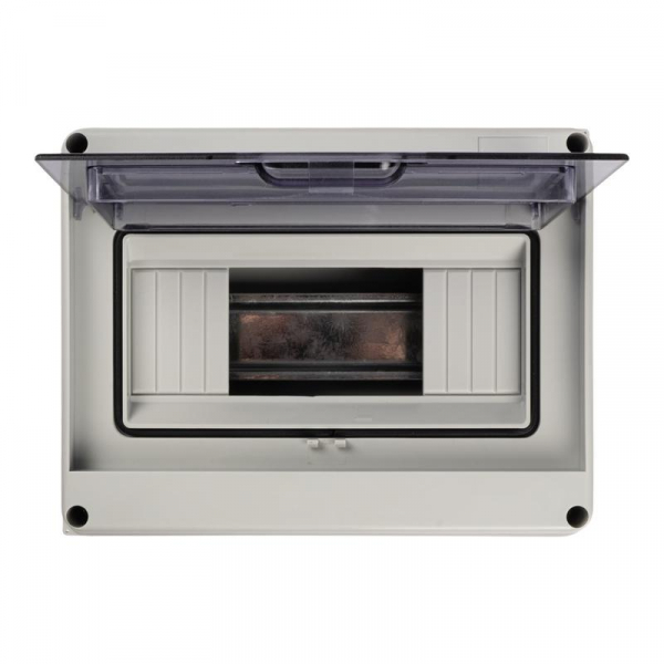 Бокс модульный накладной PDB/W 4008 GR (ЩРН-ПГ- 8) IP65 пластик. Pro JazzWay 5072060 ТехноИмпульс